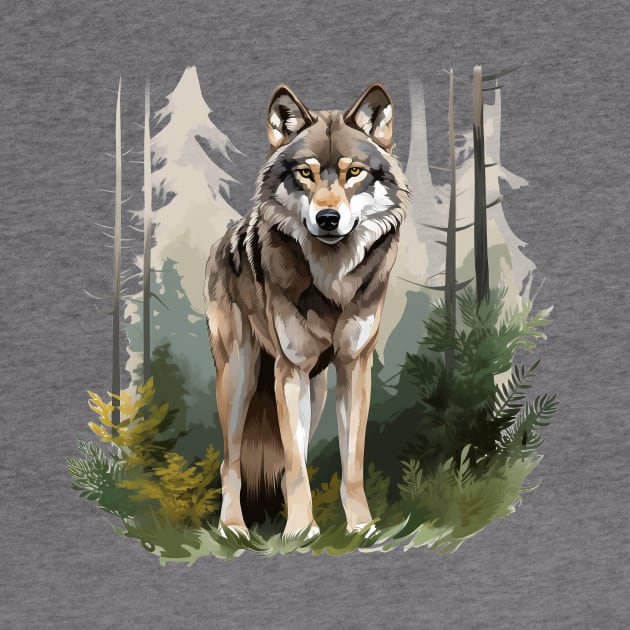 Grey Wolf by zooleisurelife